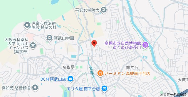レオパレス奈佐原の地図