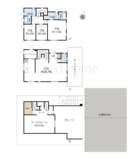 【間取り】 | 世田谷区野毛2丁目