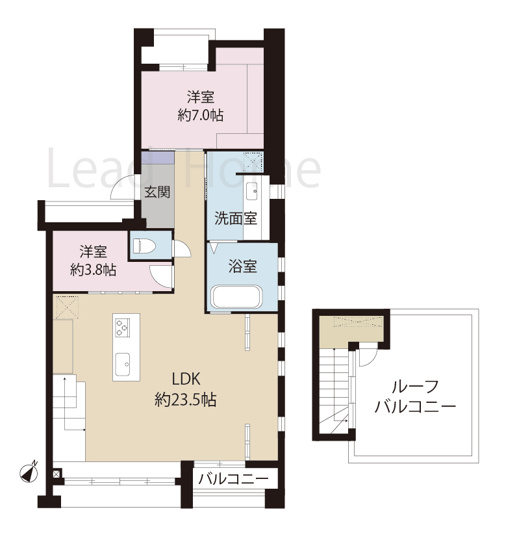【間取り】 | 桜ハウス