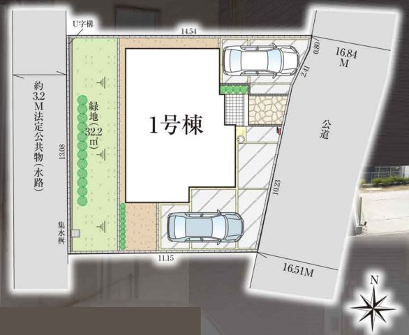 市川市大野町２丁目新築戸建（大野町27期）のその他|区画配置図