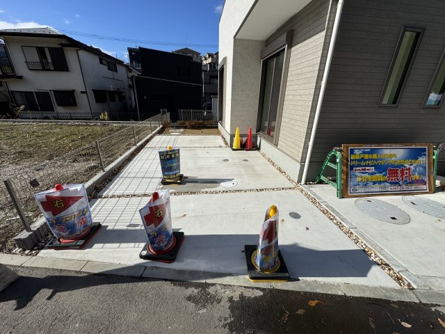 市川市大野町２丁目新築戸建（大野町27期）の駐車場|駐車スペース（北側にもう１台分あり）
