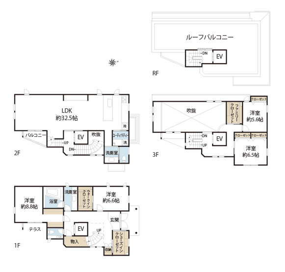 【間取り】 | 目黒区五本木2丁目