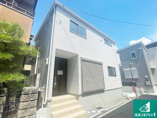 高槻市大塚町　第1期　新築一戸建ての外観|お客様に長く安心して住んでいだだける事にこだわった家づくり！住んでからのアフターサービスにもしっかりと取り組んでいます！