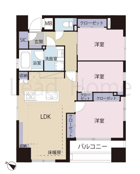 【間取り】 | ダイアパレスシェルトワレ目黒
