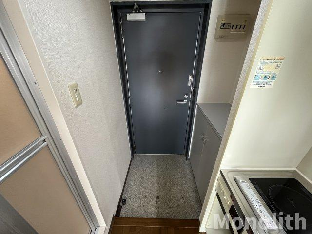 アミケンハイツの玄関