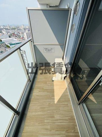 仲介手数料0円！CREST TAPP黒川のバルコニー