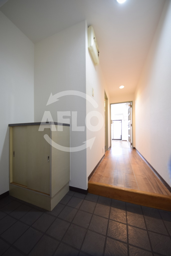 メロディーハイム夕陽丘の玄関|メロディーハイム夕陽丘　玄関