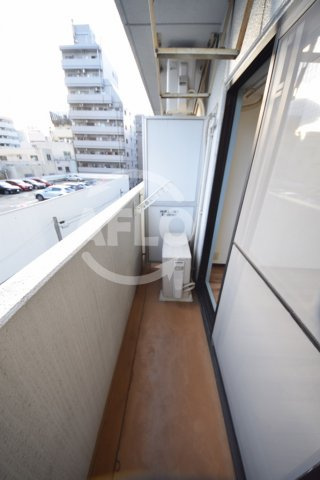 メロディーハイム夕陽丘のバルコニー|メロディーハイム夕陽丘　バルコニー