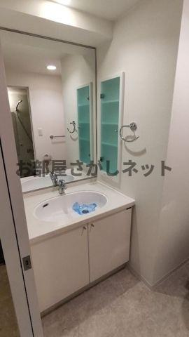 レジディア新川の洗面所