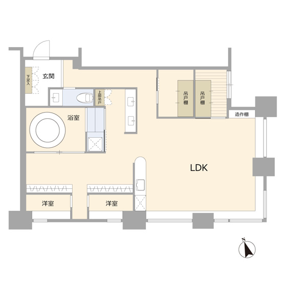 【間取り】 | 青山パークタワー