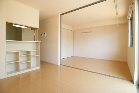 キャンフル　ローレルの居間・リビング|パース写真