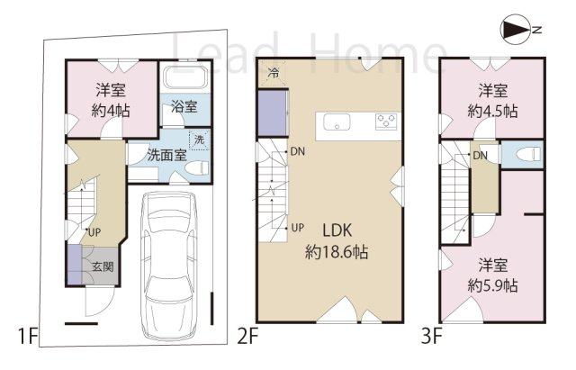 【間取り】 | 渋谷区東4丁目