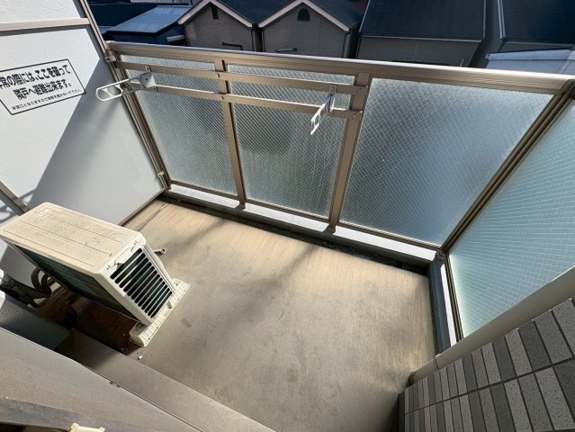 大阪市西区川口３丁目の賃貸マンションのバルコニー