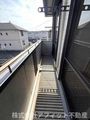 【バルコニー】 | グレース曙 E棟 | 南西向き