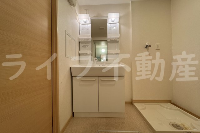 アルム久宝寺の独立洗面台|独立洗面化粧台付き