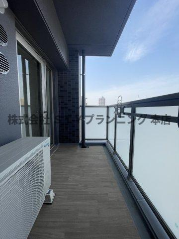 仲介手数料０円！CREST TAPP志賀本通のバルコニー