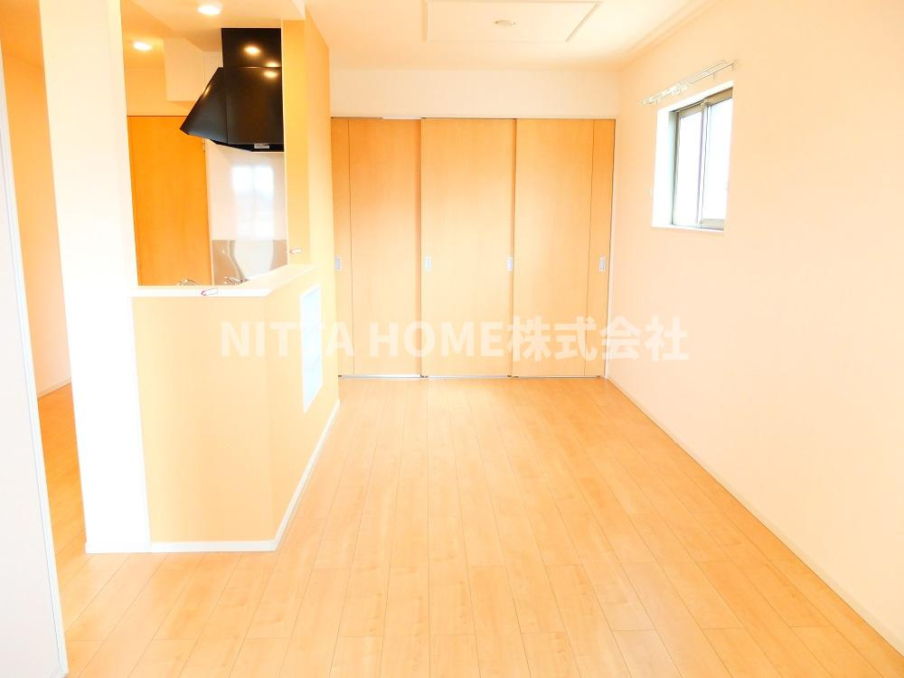 ミニョンプラス１の居間・リビング|解放感のあるリビングルーム☆彡