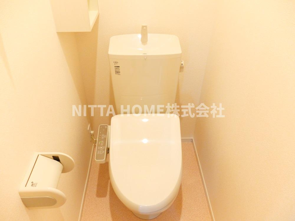 ミニョンプラス１のトイレ|ウォシュレット付きトイレです◎