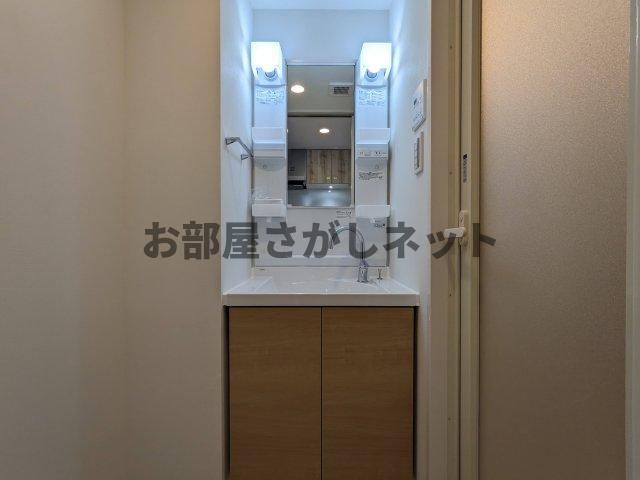 ハーモニーレジデンス蒲田アートヴィラの独立洗面台