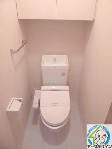 サニーコート加佐弐番館のトイレ|パース写真