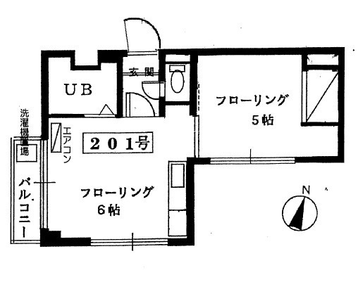 ハイツカブラキの間取り