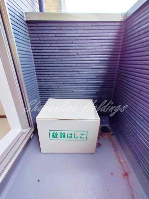 K’sタウン安浦のバルコニー