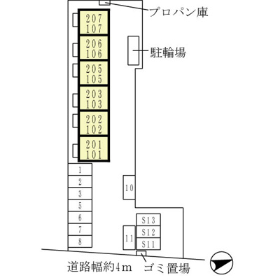 【区画図】 | ピーヌス カウダ