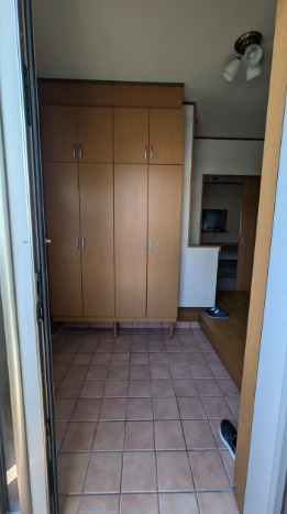 万々の玄関|靴・傘・ベビーカー。置き場に困りにくい、余白のある玄関☆