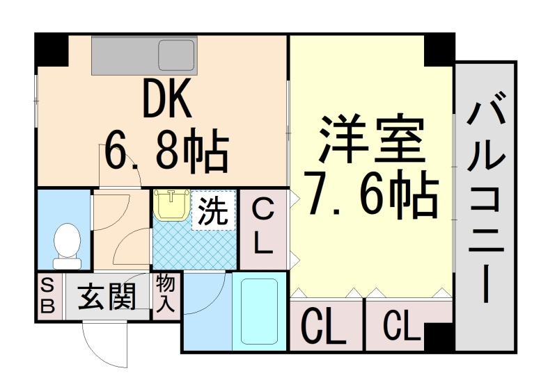 サイレンスⅠの間取り