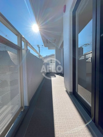 ユニライフ阿倍野IIのバルコニー|ユニライフ阿倍野II　バルコニー