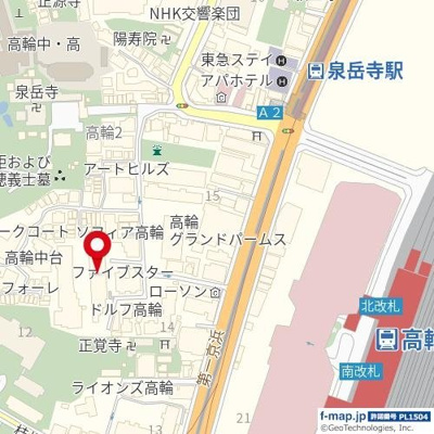 【地図】 | 高輪ヒルズ