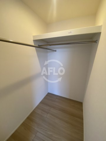 クラシスト北畠　晴明丘小学校区の収納|クラシスト北畠　ウォークインクローゼット