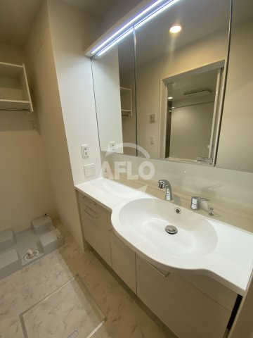 クラシスト北畠　晴明丘小学校区の独立洗面台|クラシスト北畠　独立洗面台