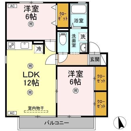 野いちごの間取り