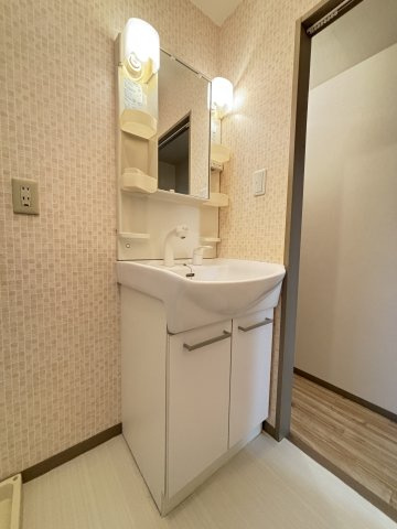 野いちごの洗面所