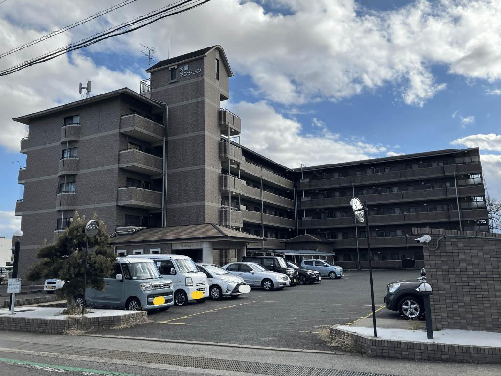 大喜マンションの外観|外観もきれいです