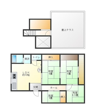 塚本ビルの間取り
