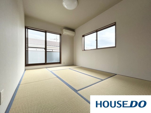 中古戸建　太田市大原町の和室|明るい和室です