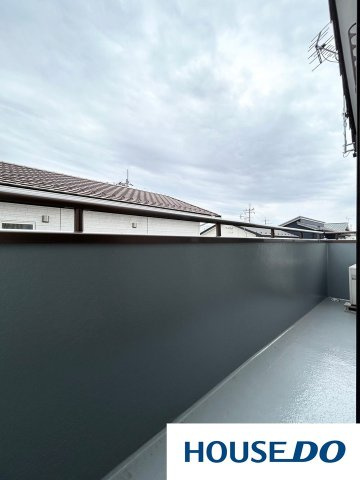 中古戸建　太田市大原町のバルコニー