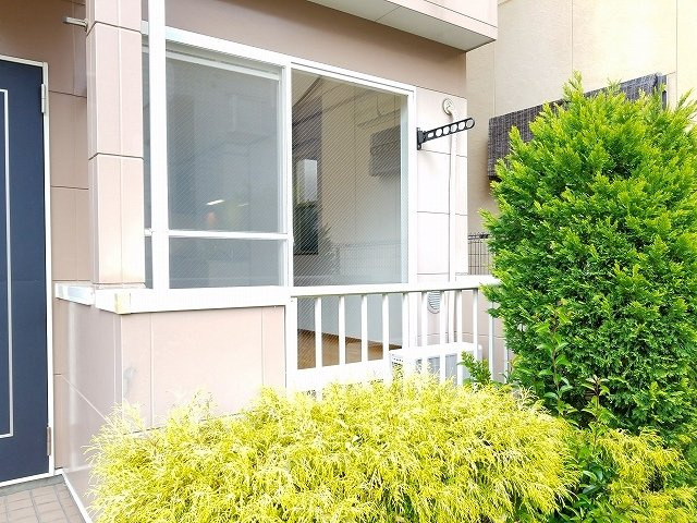 ポプラーレＰａｒｔⅢのバルコニー