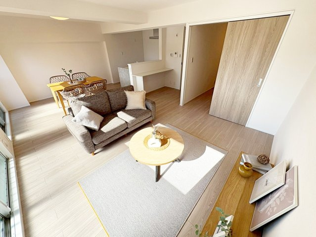 藤和伏見コープの居間・リビング