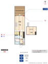 【間取り】 | ※室内写真は1階の別部屋の写真です。7月2日退去予定。