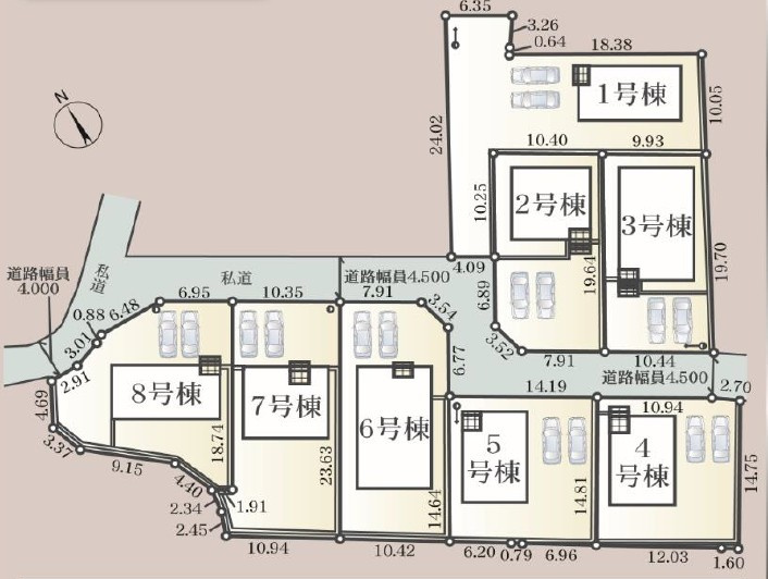 東御市常田　新築戸建の区画図|静かな住宅街で、家族みんなが安心して暮らせる住環境です