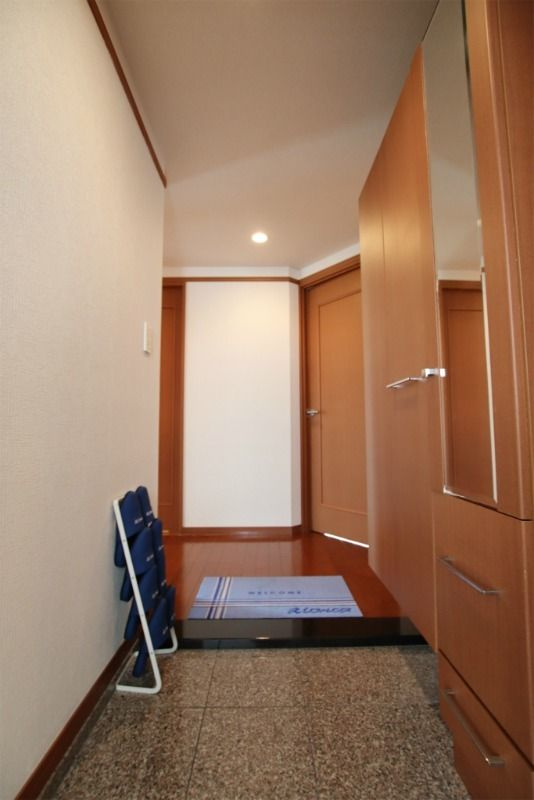 福岡市中央区春吉２丁目の賃貸マンションの玄関