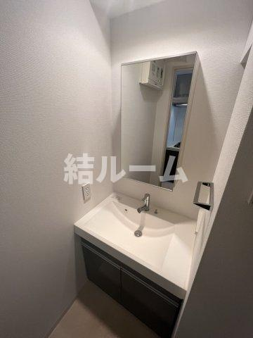 板橋区小豆沢４丁目の賃貸マンションの洗面所