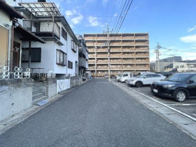 【前面道路含む現地写真】 | 山科区大宅御供田町　売地
