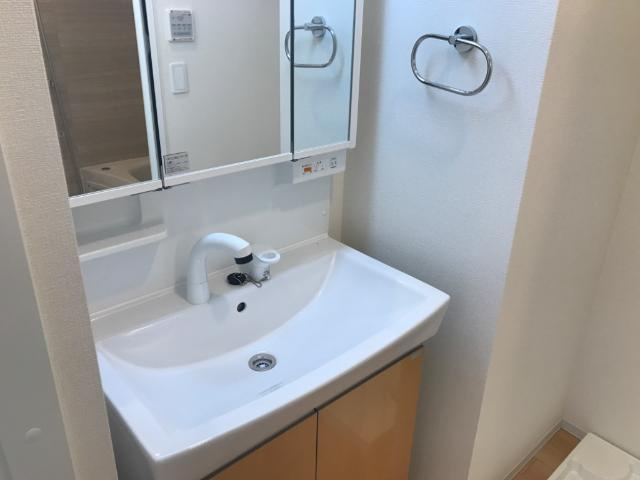 ピュアパーク２２の洗面所|洗髪洗面化粧台