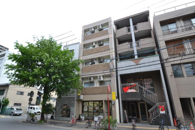 広島市中区富士見町の賃貸マンションの外観|外はこのようになっています