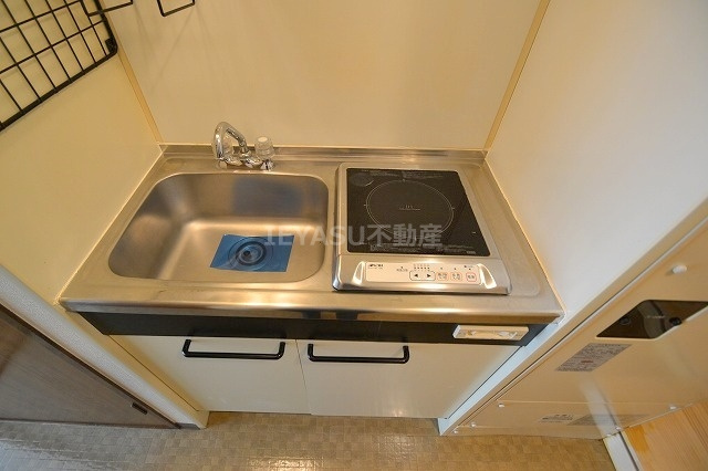 広島市中区富士見町の賃貸マンションのキッチン|使いやすいキッチンです