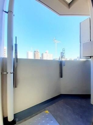 ラグビアンカ大和町のバルコニー